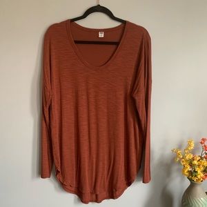 Women’s Old Navy long sleeved Luxe top size Medium